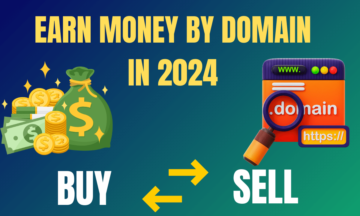 Make Money by Buying and Selling Domain Names.
