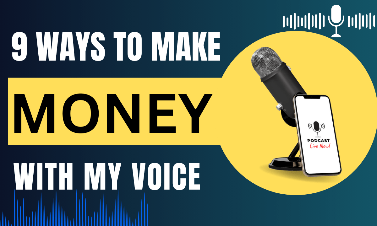 how to make money with my voice